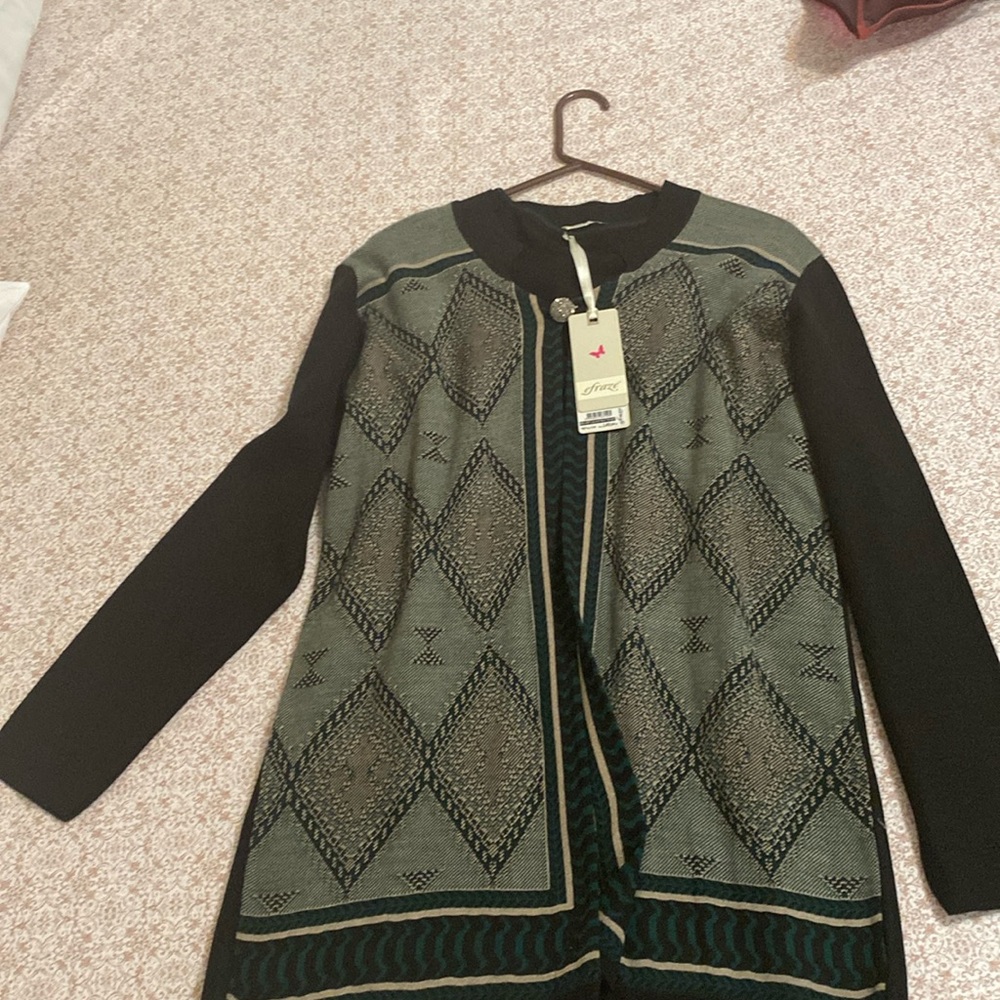 Black t-shirt and jacket (new)  size XL made in turkey